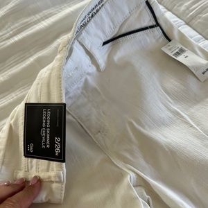 Gap white denim jeggings